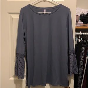 Bell sleeve blouse